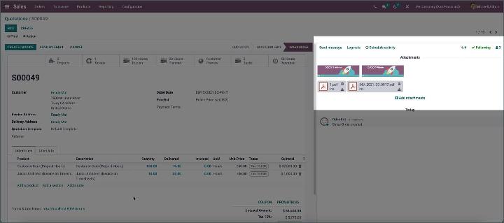 Odoo - Better distinction between PDF and image attachments