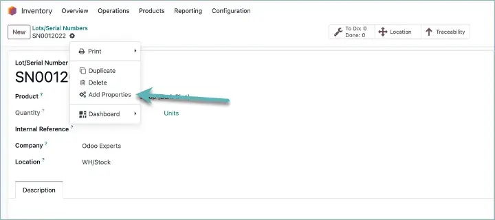 Odoo Use of attributes