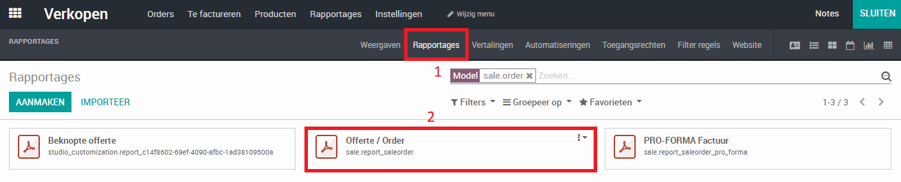 Odoo text and image block
