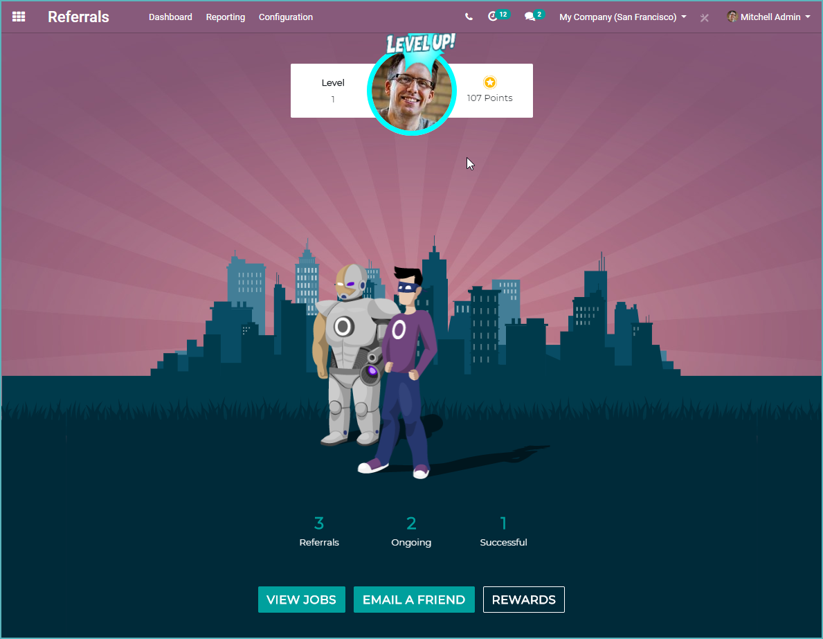 Odoo Field Service Navigate