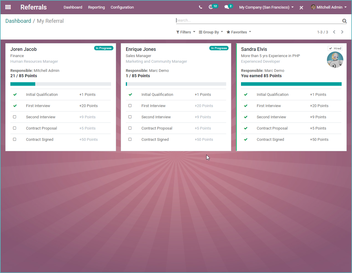 Odoo Field Service Navigate