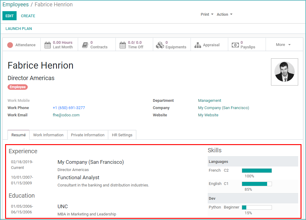 Odoo Field Service Navigate