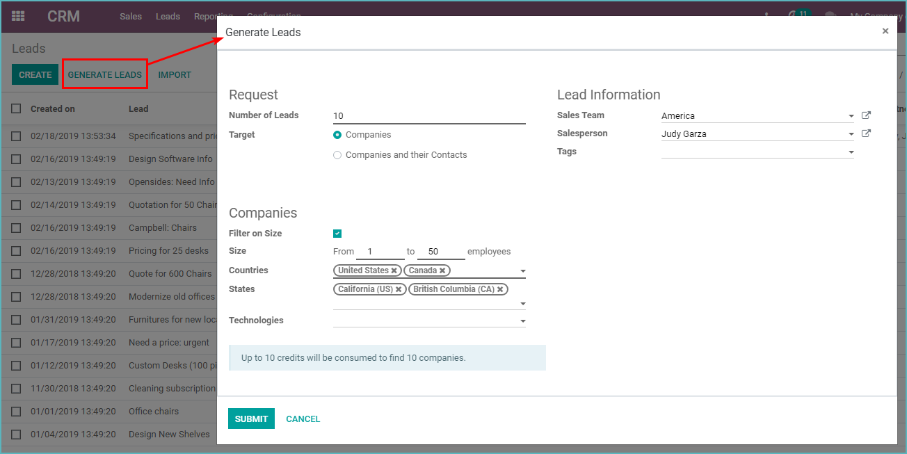 Odoo Field Service Navigate