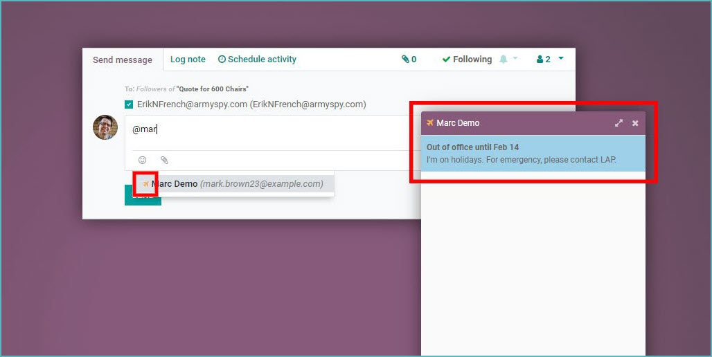 Odoo Field Service Navigate