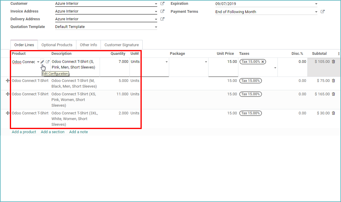 Odoo Field Service Navigate
