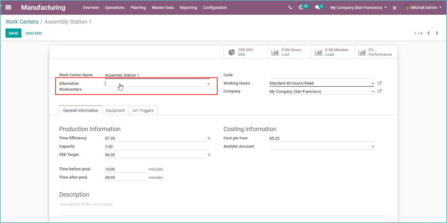Odoo Field Service Navigate