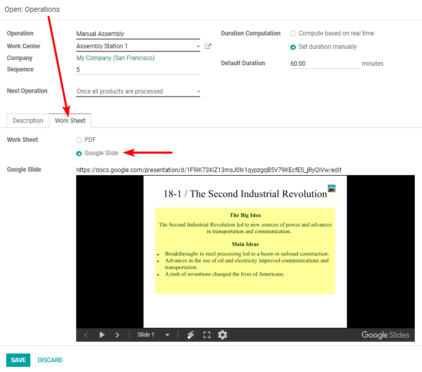 Odoo Field Service Navigate