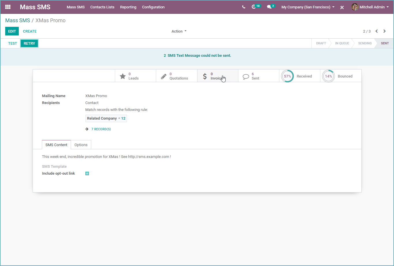 Odoo Field Service Navigate