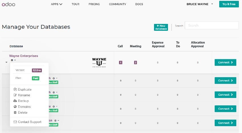 Odoo • Tekst en afbeelding