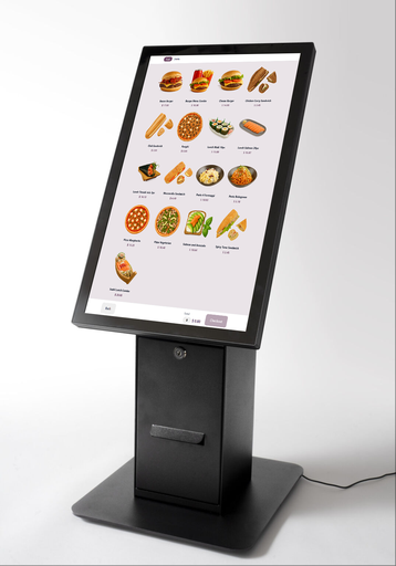 Kiosk alles-in-één met standaard